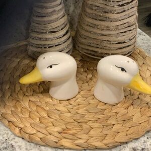 Duck Head Salt and Pepper Shakers